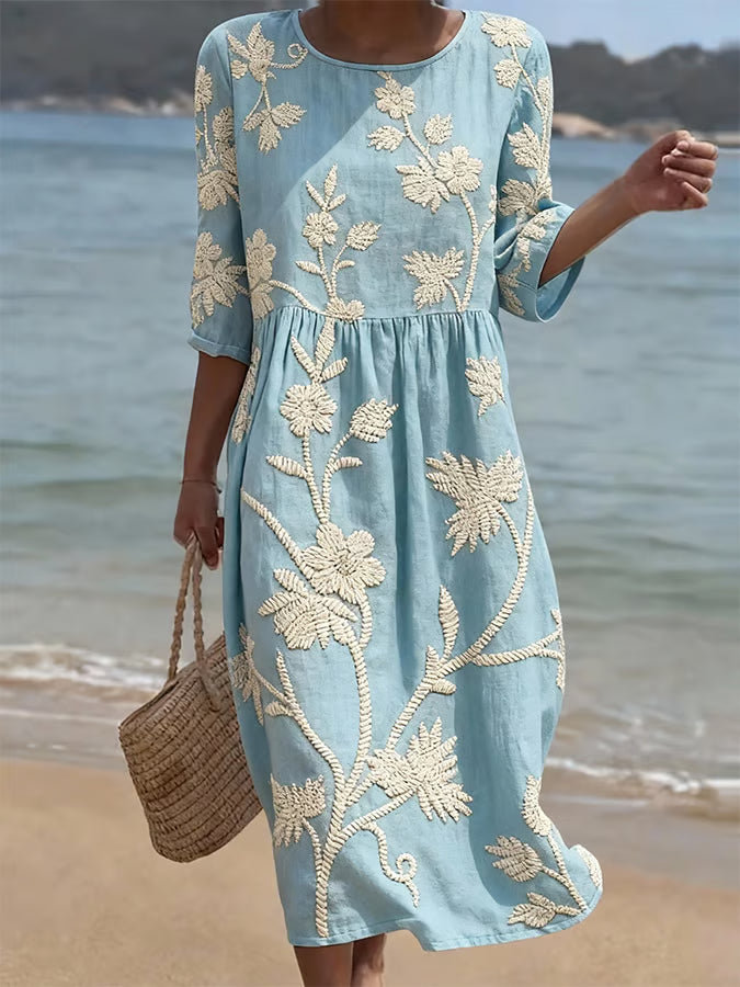 Paige | Elegant Floral Dress
