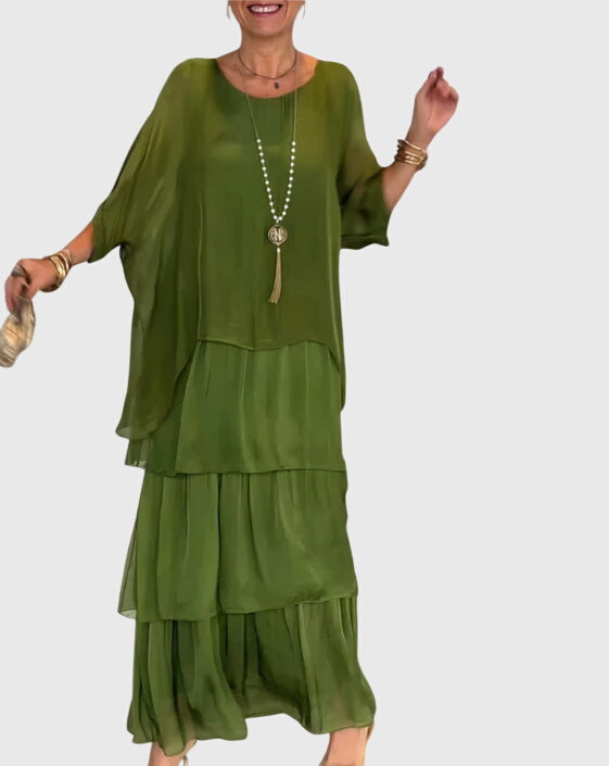 Sophie | Long and Flowing Elegant Dress