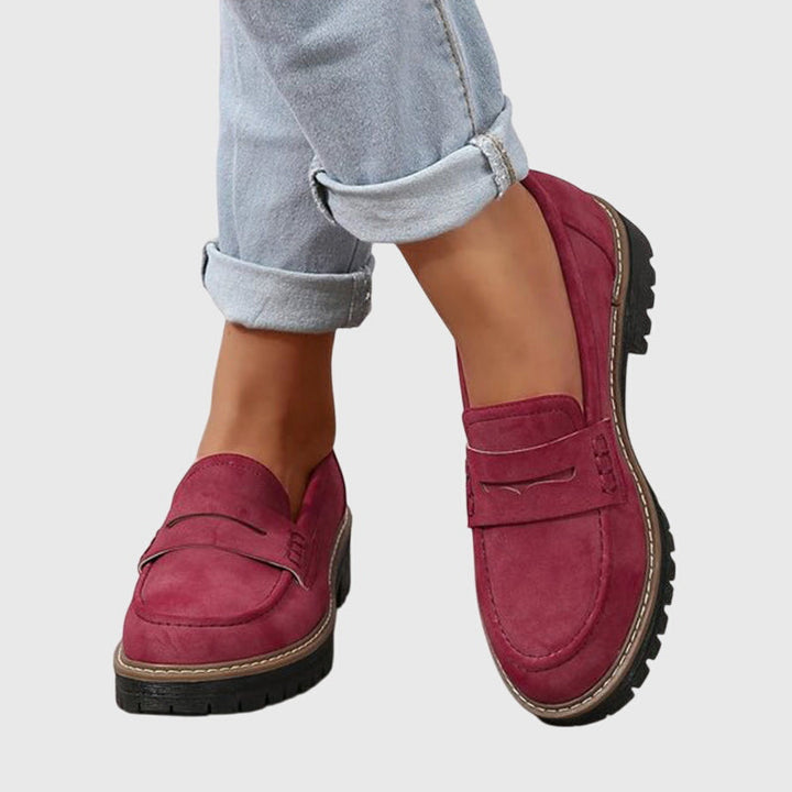 Sophie - Timeless Suede Loafers