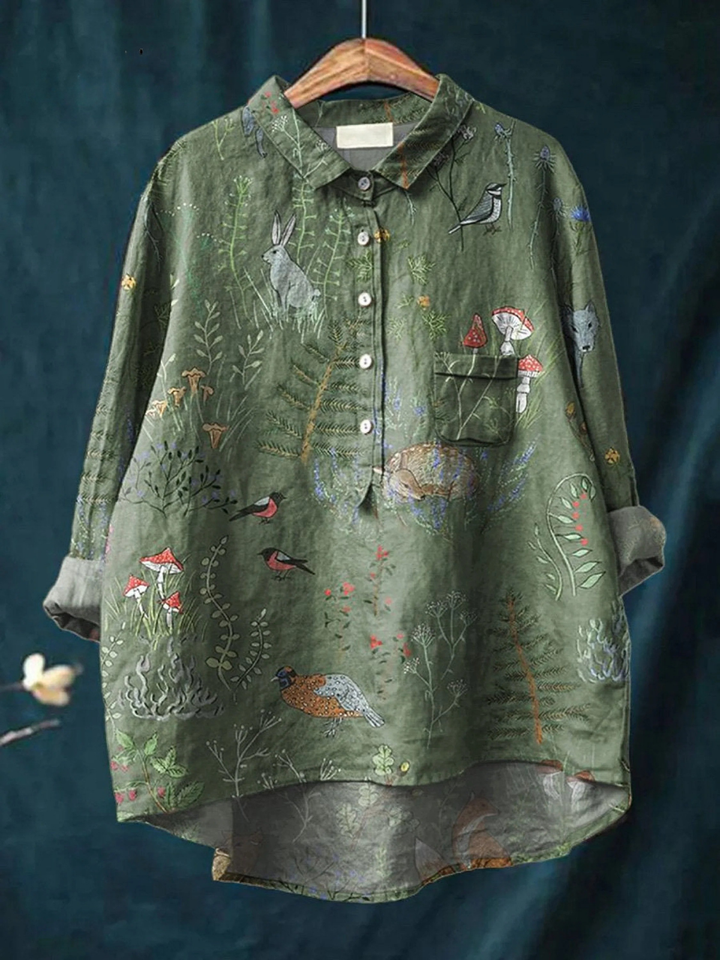 Luna | Artistic easy comfort shirt