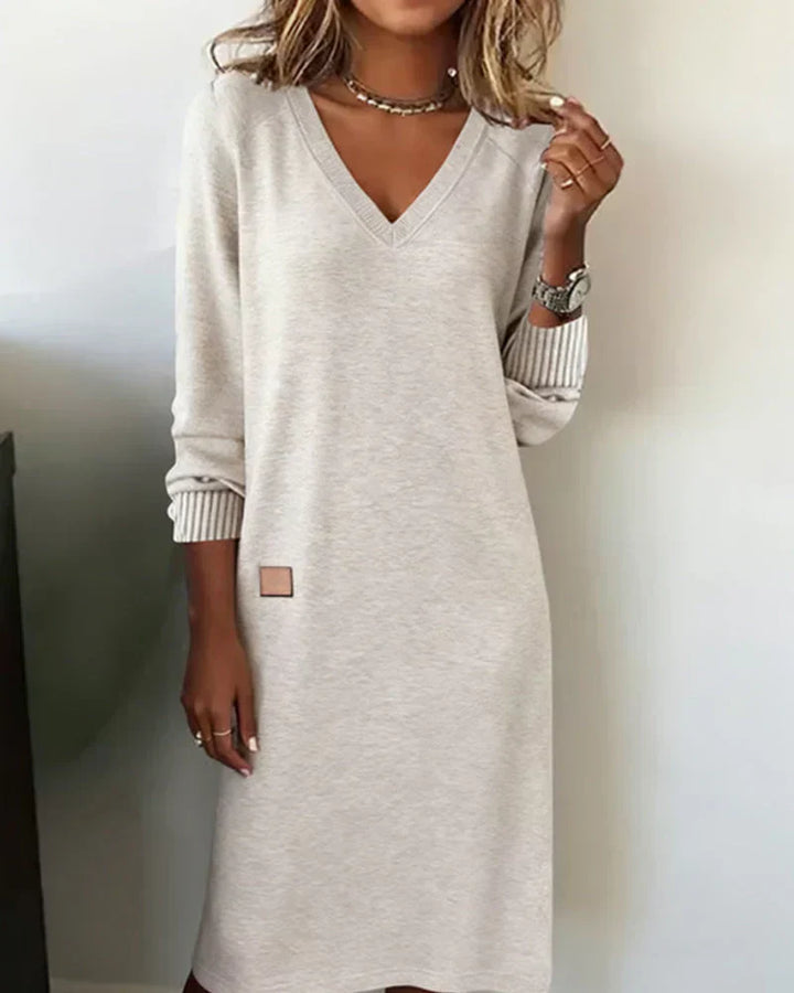 Sophie | Flattering Cozy Comfort Dress