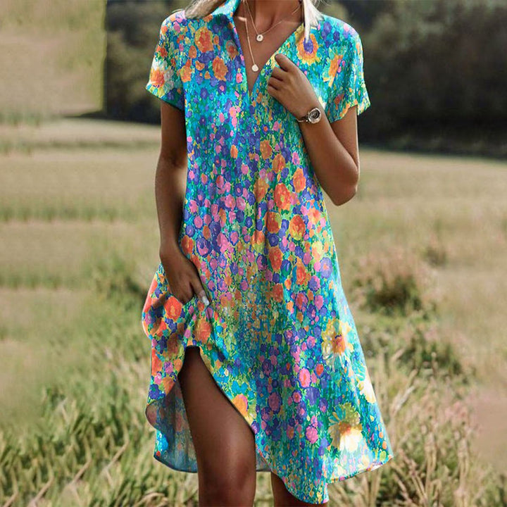Abigail | Modern Flowy Comfort Fit Dress