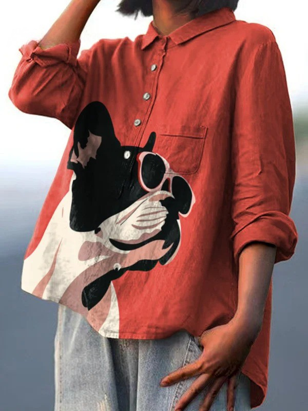 Victoria | Soft breathable artistic shirt