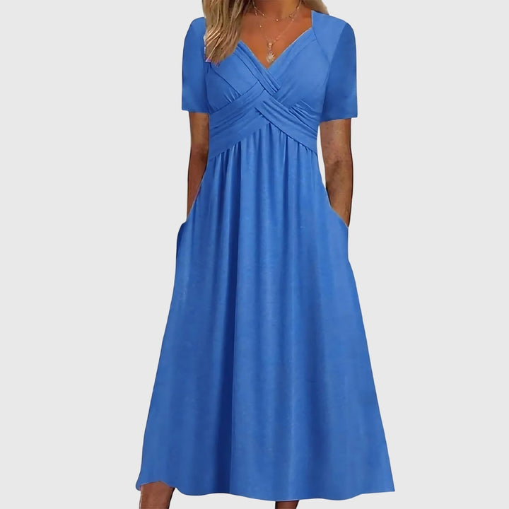 Sophie | Midi Dress with Tummy Control