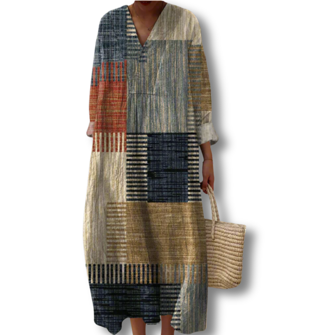 Charlotte | Geometric summer dress