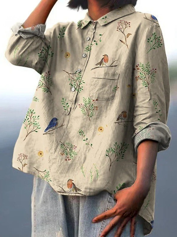 Scarlett | Artistic lightweight comfort shirt