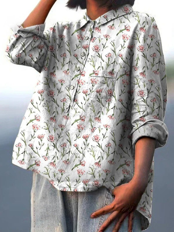 Lucy | Easy artistic casual shirt