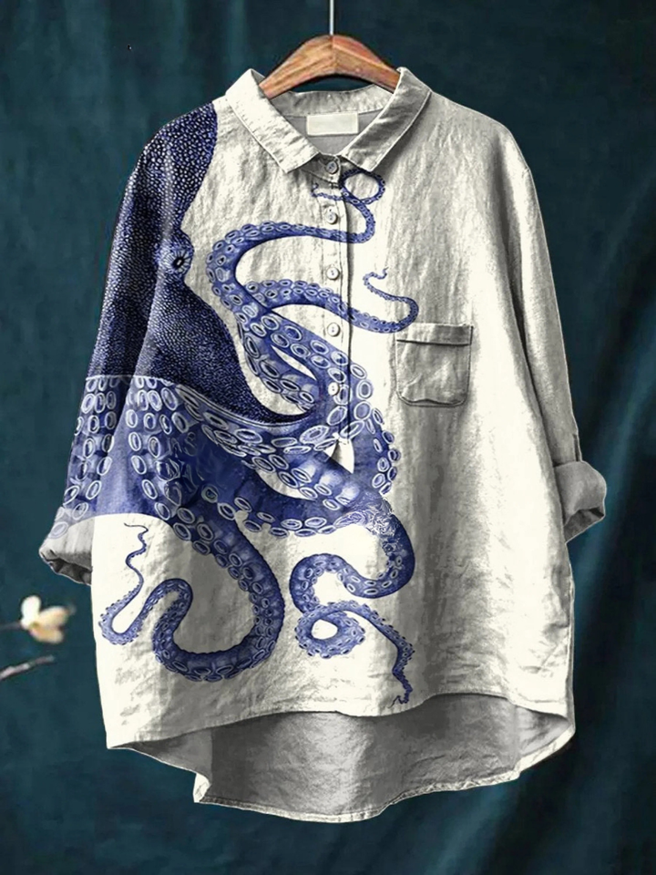 Emma | Soft daily artistic comfort shirt