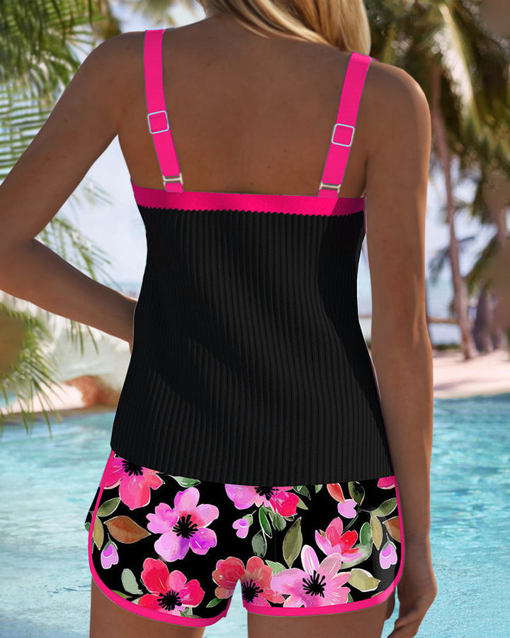 Two-Piece Tankini Swimsuit
