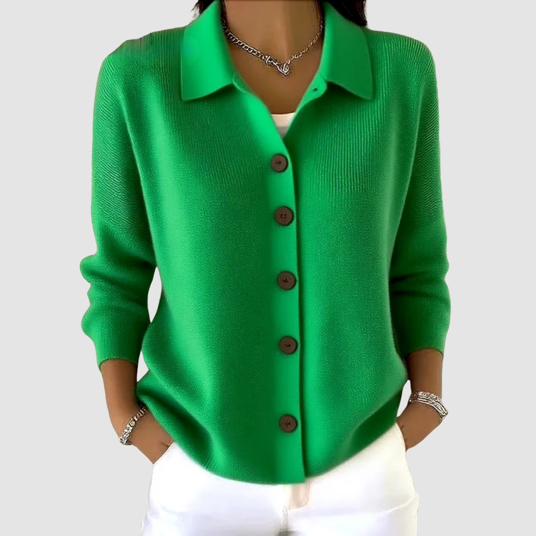 Sophie - Button-Up Knit Cardigan