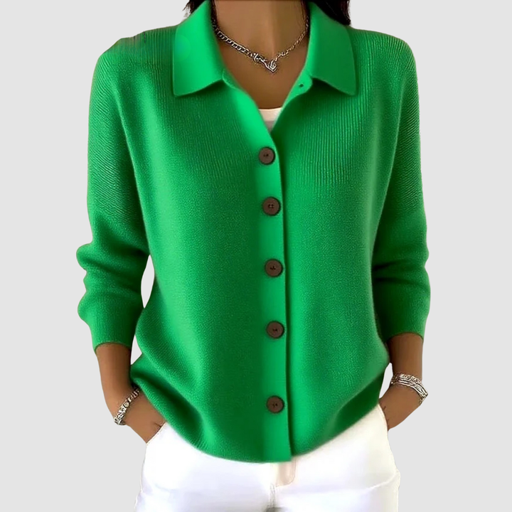 Sophie - Button-Up Knit Cardigan