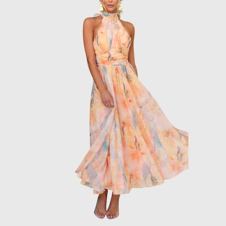 Sophie | Halter Maxi Dress