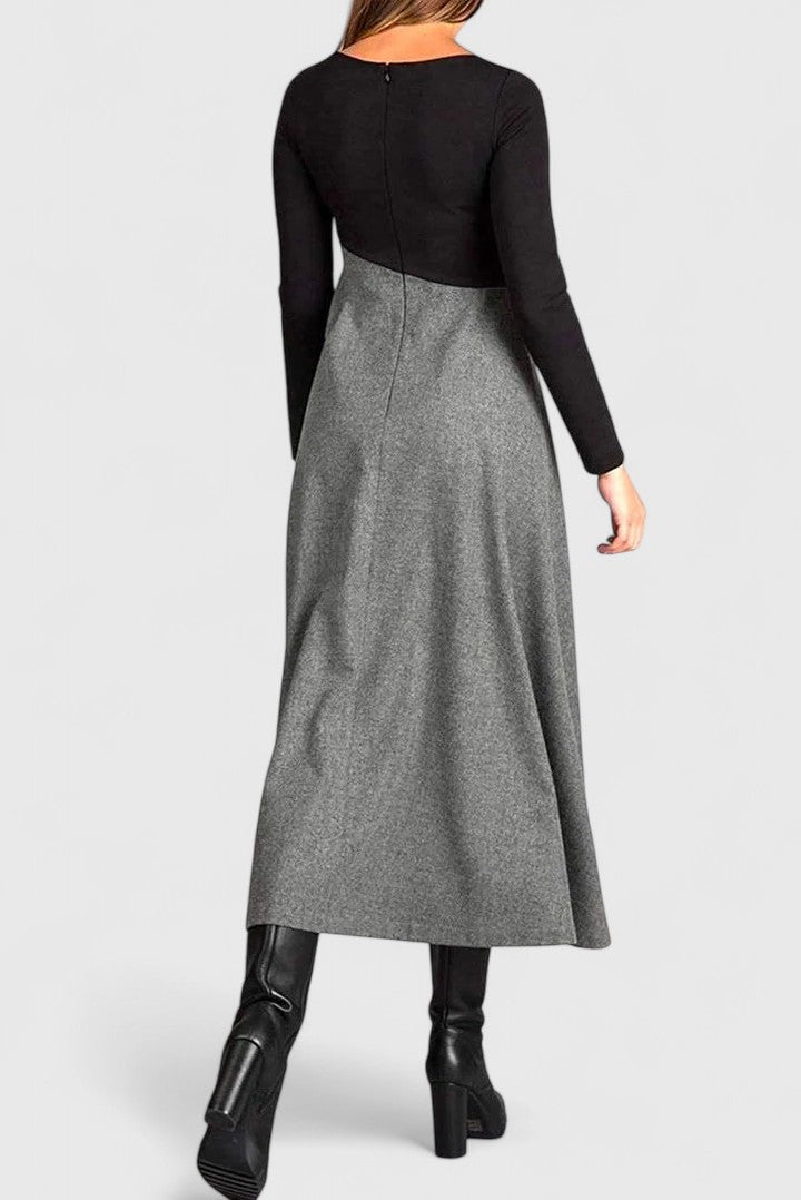 Sophie | Elegant Long Sleeve Maxi Dress