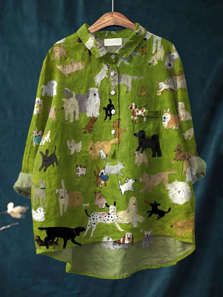 Hannah | Relaxed casual artistic shirt