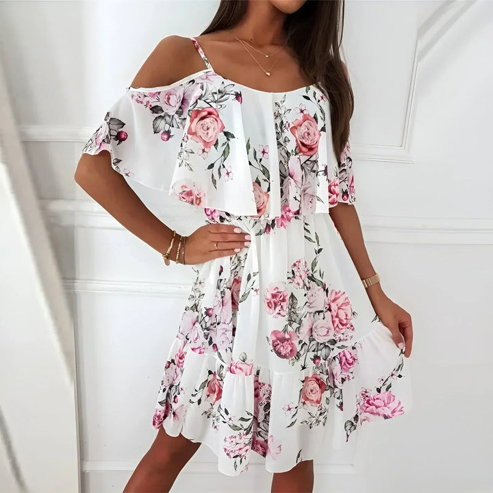 Berry | Elegant flower dress