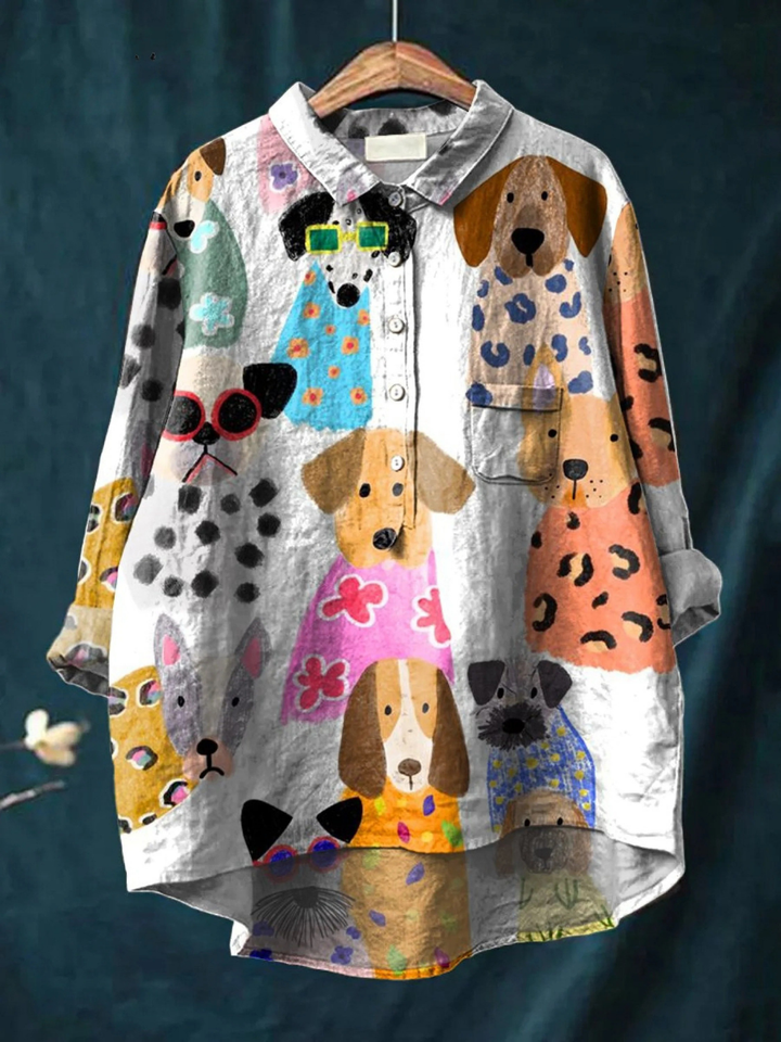 Lily | Soft casual artistic shirt