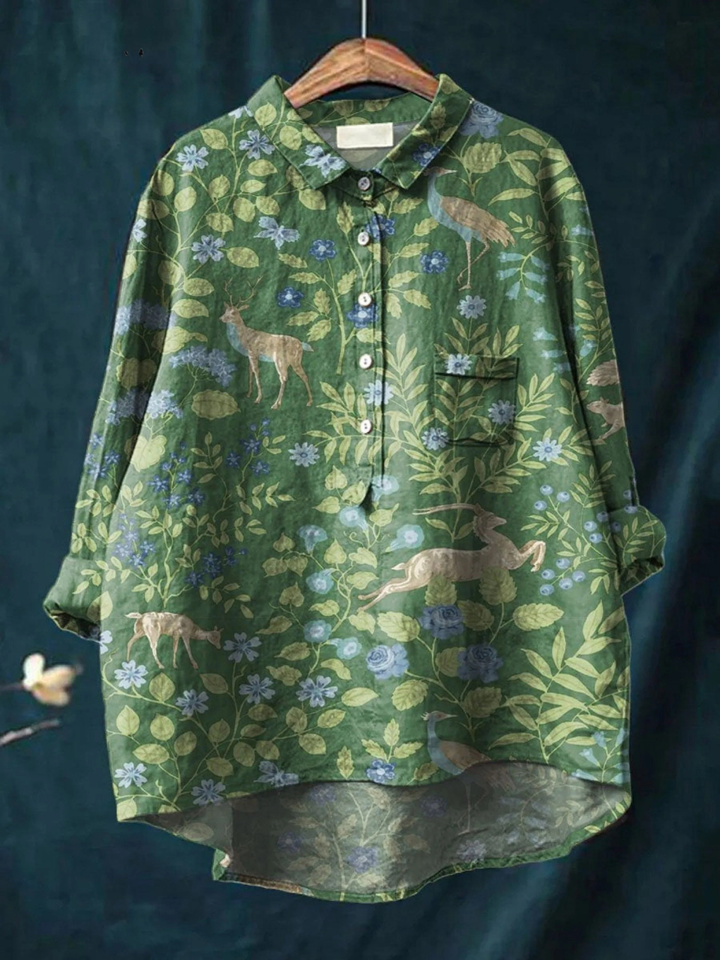 Naomi | Soft comfort artistic shirt