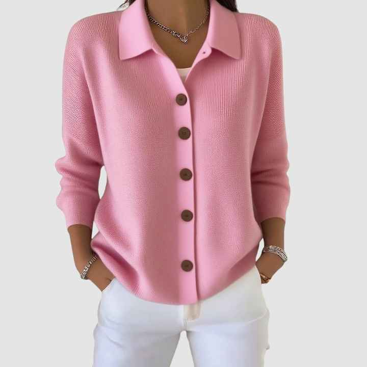 Sophie - Button-Up Knit Cardigan