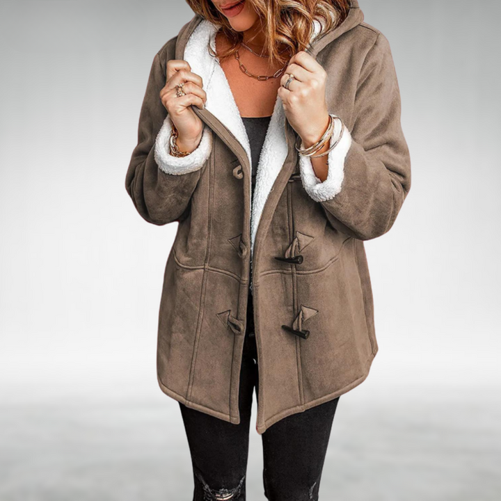 Claire | Refined Fleece-Lined Winter Coat
