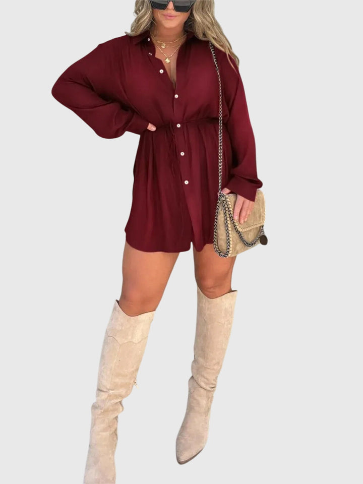 Sophie | Elegant Romper Dress