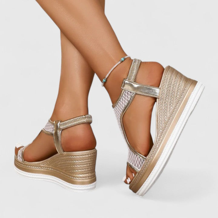 Ainsley | Wedge Lift Sandals