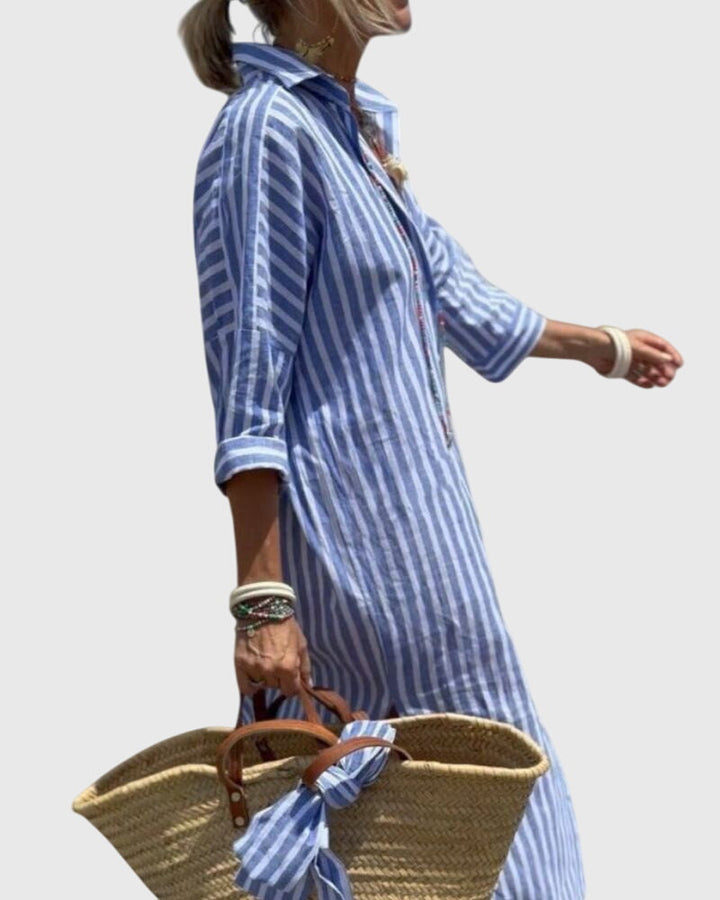 Sophie | Classic Striped Dress