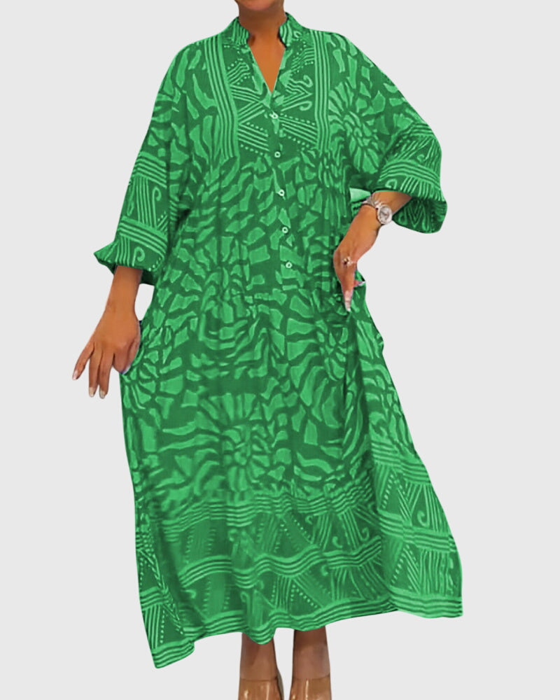 Sophie | Maxi Dress With Elegant Print