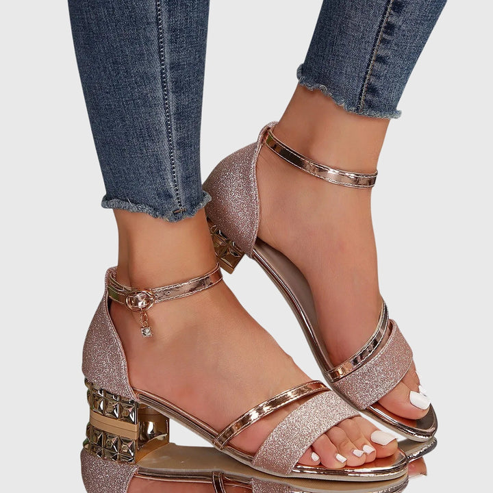 Harper | Luxe Comfort Heel Sandals