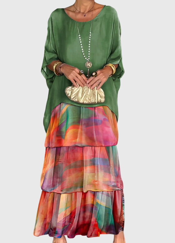 Sophie | Long and Flowing Elegant Dress