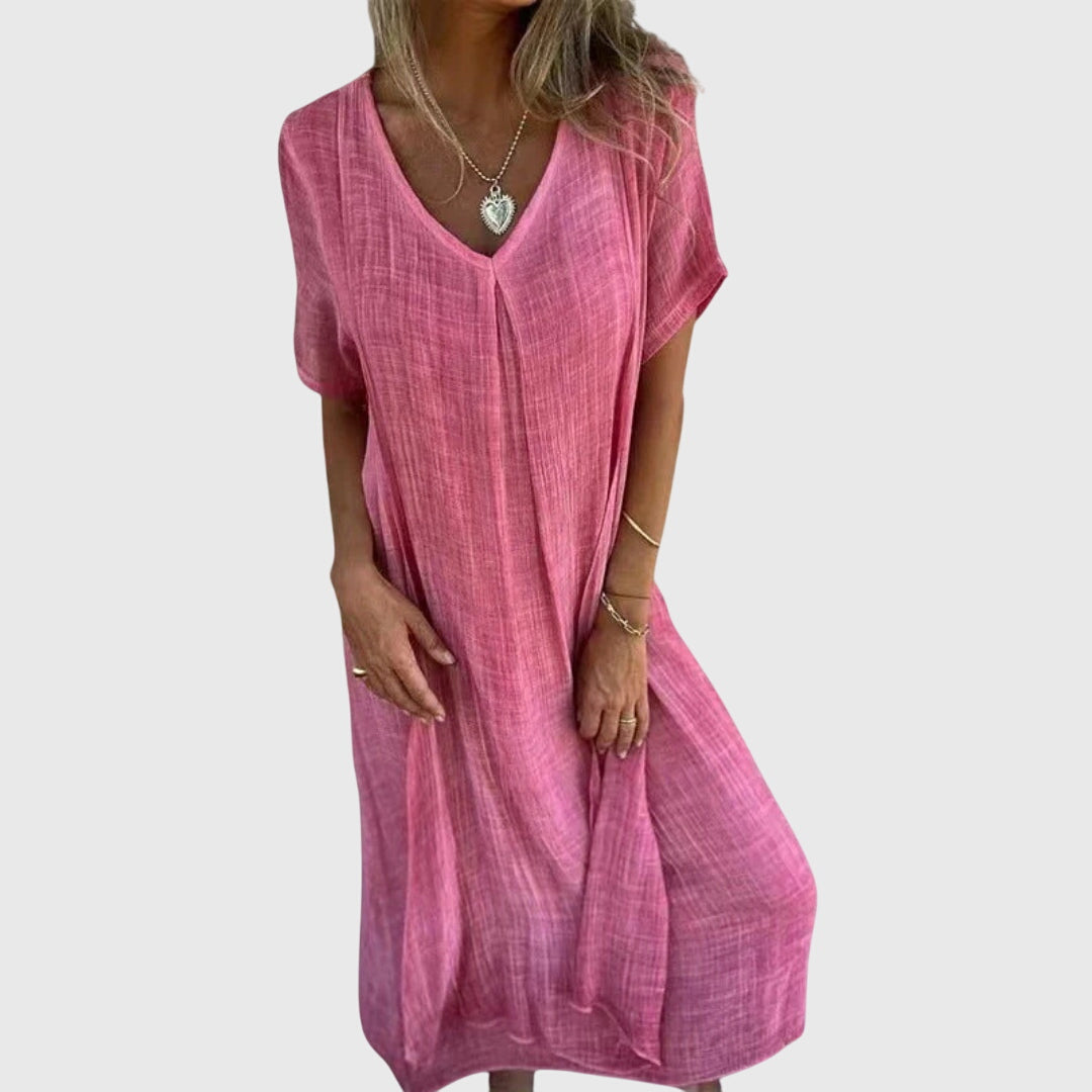 Sophie | Elegant Lightweight V-Neck Dress
