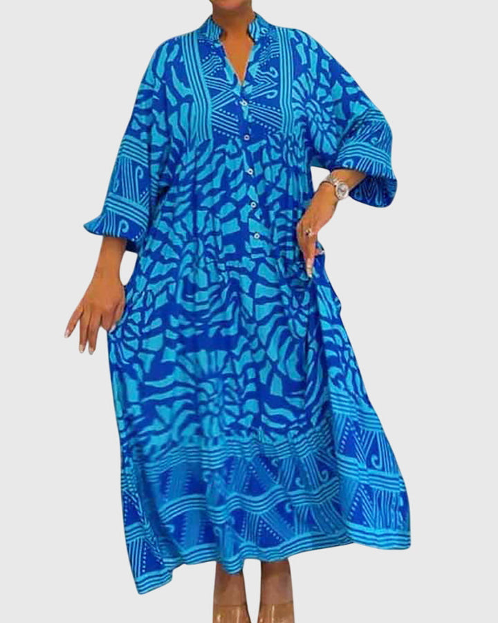Sophie | Maxi Dress With Elegant Print