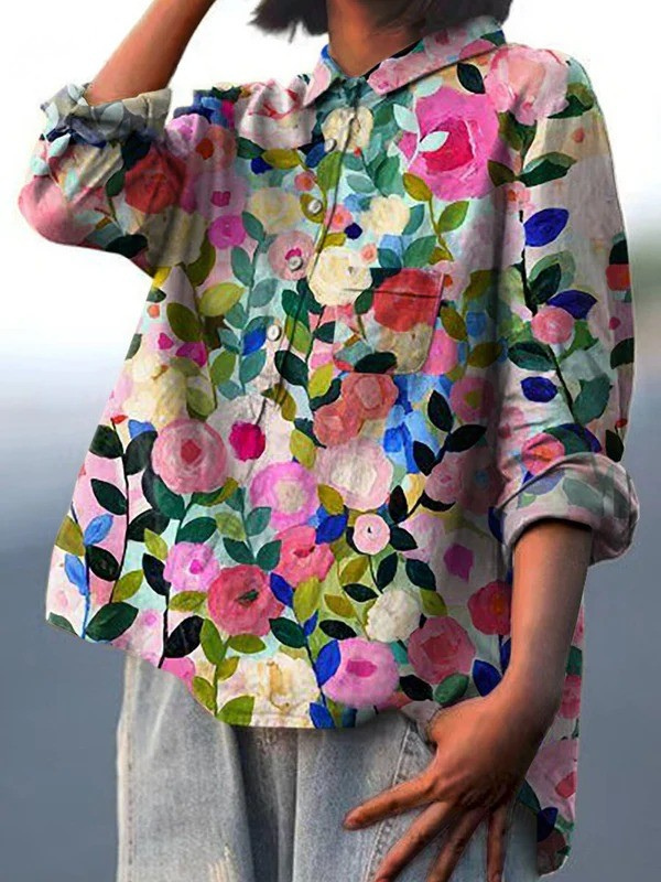 Abigail | Relaxed artistic style shirt