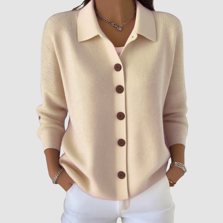 Sophie - Button-Up Knit Cardigan
