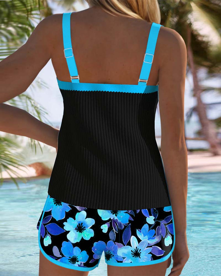 Two-Piece Tankini Swimsuit