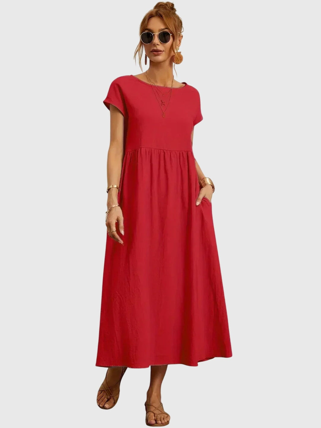 Sophie | Casual Pocket Dress