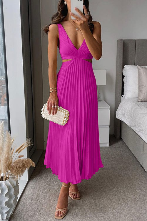 Yasmine - plus dress with cutouts