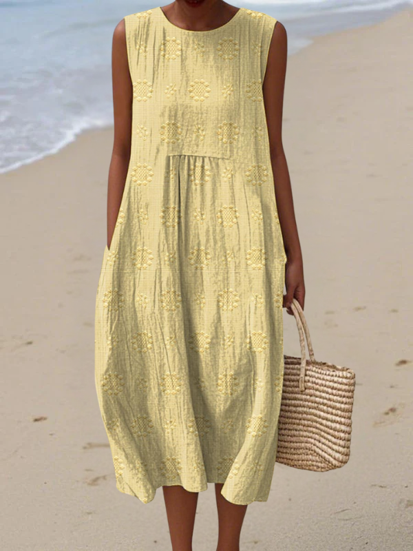 Willa | Embroidered Midi Dress