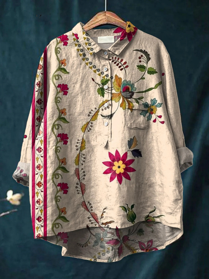 Nora | Effortless artistic style shirt