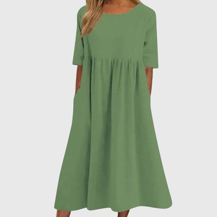 Sophie | Elegant Short-Sleeved Dress