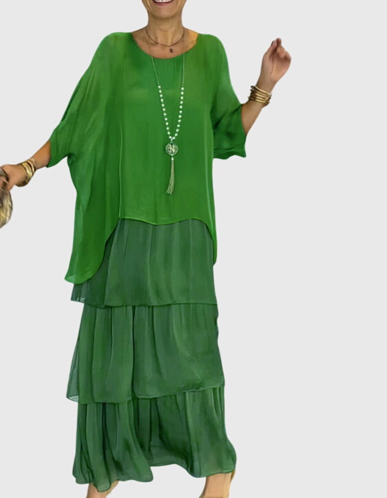 Sophie | Long and Flowing Elegant Dress