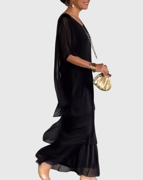 Sophie | Long and Flowing Elegant Dress
