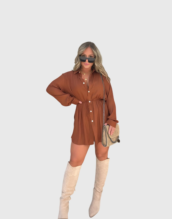Sophie | Elegant Romper Dress