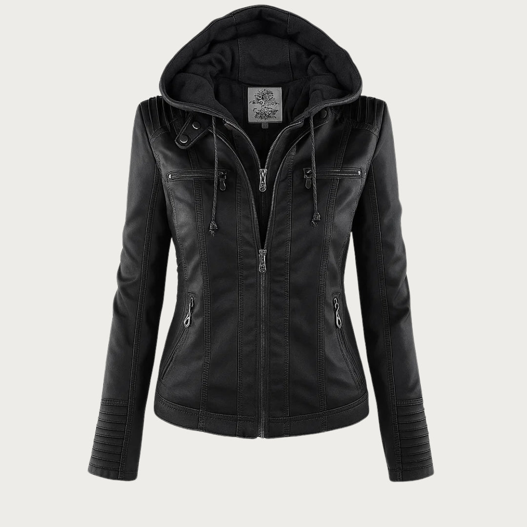 Sophie - Durable and Elegant Leather Jacket