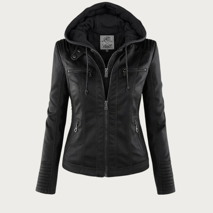 Sophie - Durable and Elegant Leather Jacket