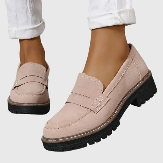 Sophie - Timeless Suede Loafers