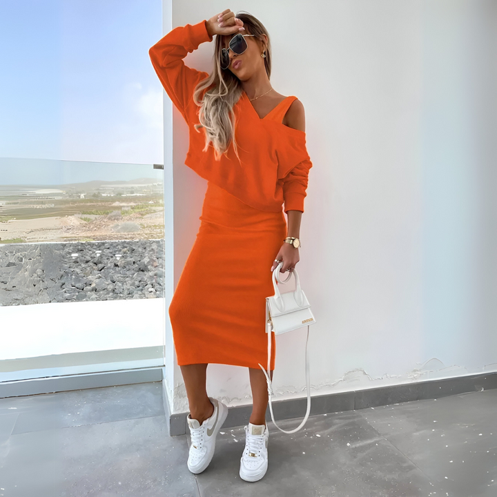 Edith | Top with dress