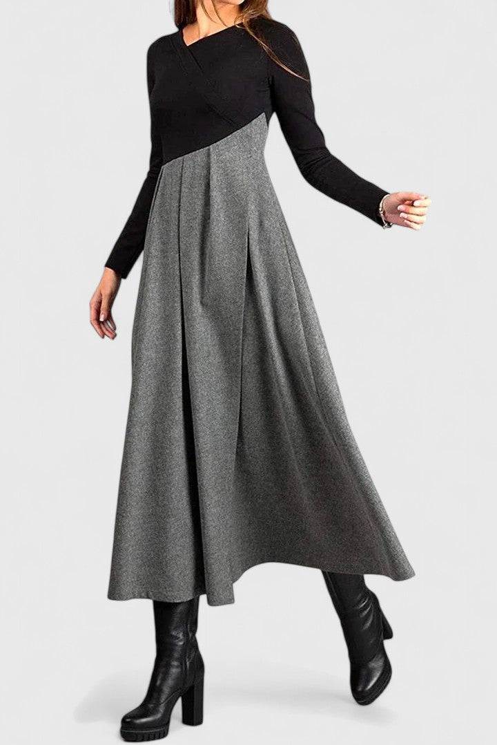 Sophie | Elegant Long Sleeve Maxi Dress