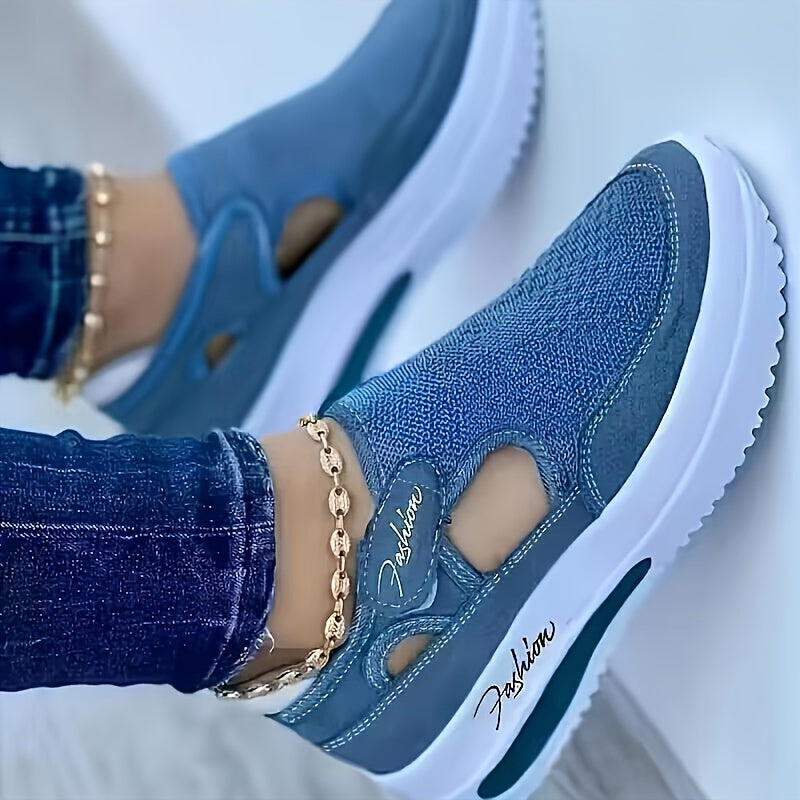 Breathable Slip-On Sneakers with Stable Comfort