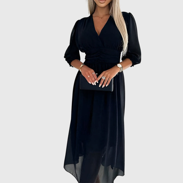 Sophie | Lightweight Silky Chiffon Dress