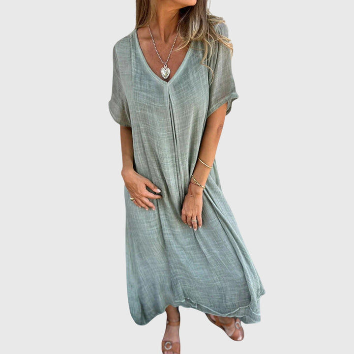 Sophie | Elegant Lightweight V-Neck Dress